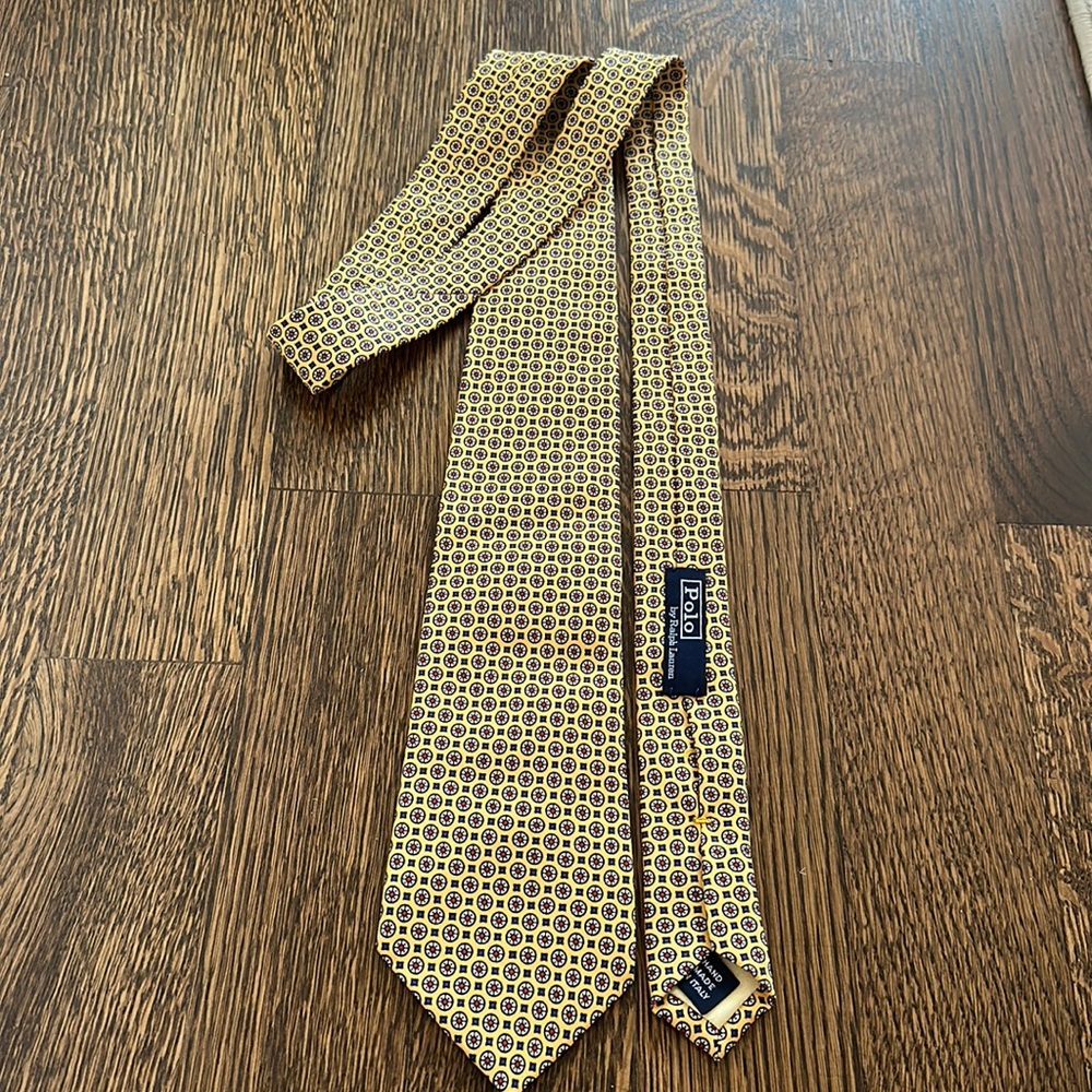 Polo Ralph Lauren Patterened Silk Tie